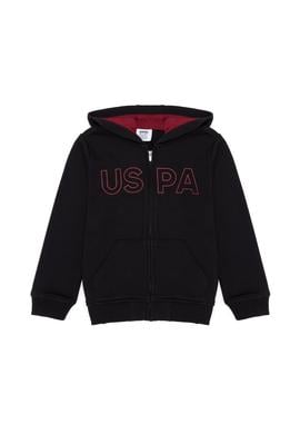 Erkek Çocuk Siyah Basic Sweatshirt - 50254533048