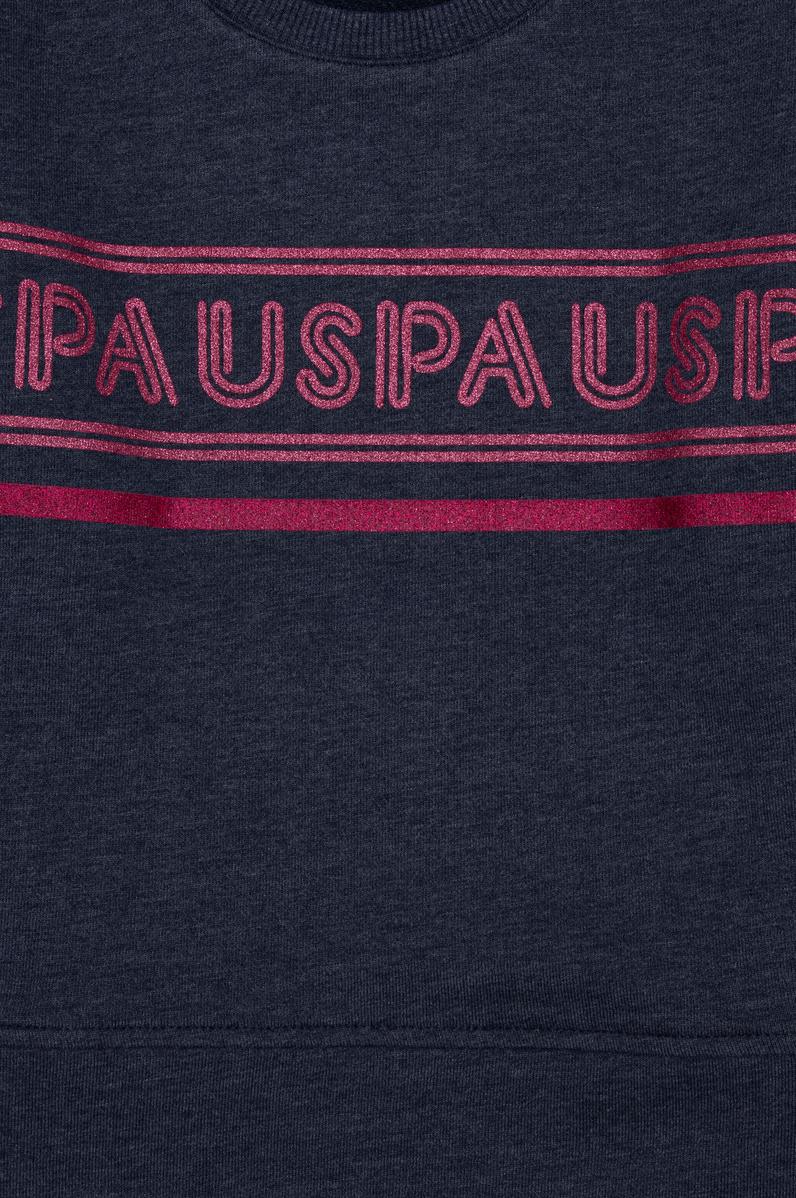 Çocuk Lacivert Bisiklet Yaka Sweatshirt