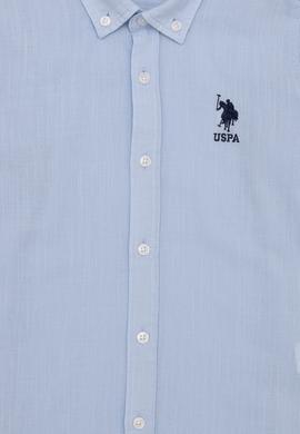 Erkek Çocuk Açık Mavi Gömlek Uzunkol Basic - 50254327079