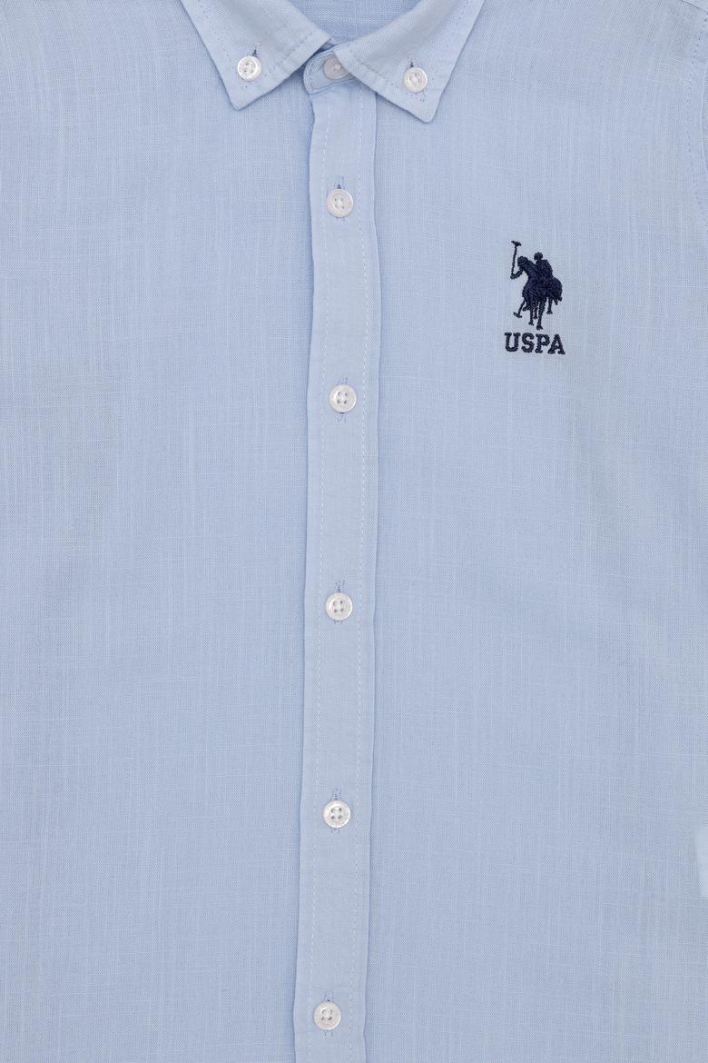 Erkek Çocuk Açık Mavi Gömlek Uzunkol Basic - 50254327079