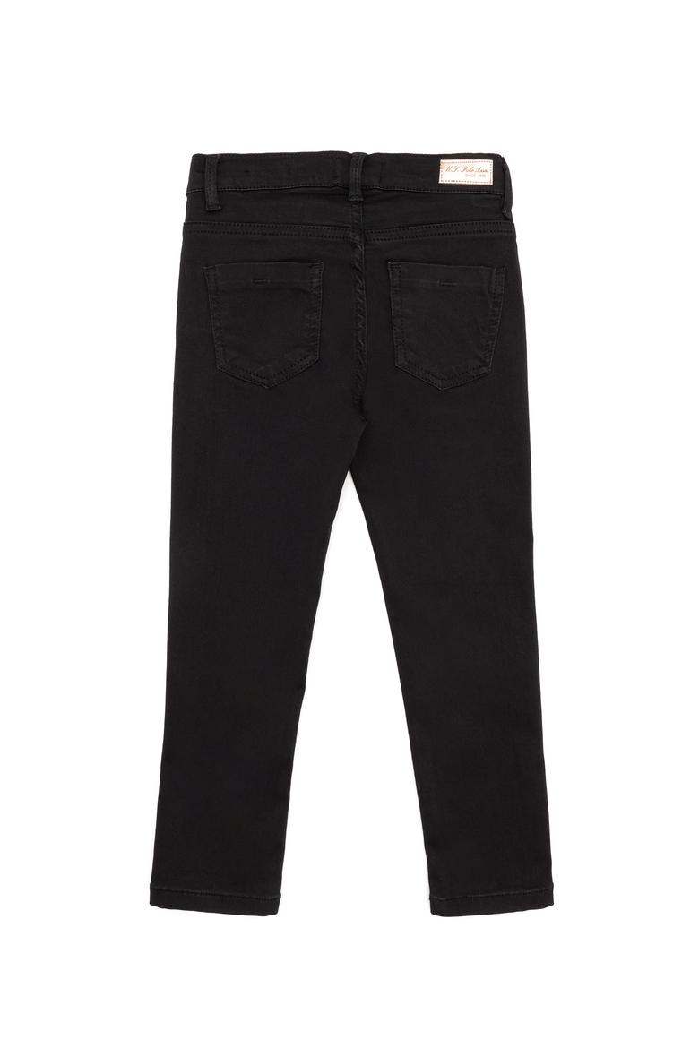 Kız Çocuk Siyah Jean Pantolon - 50254589016