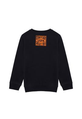 Çocuk Lacivert Bisiklet Yaka Sweatshirt - 50253419019