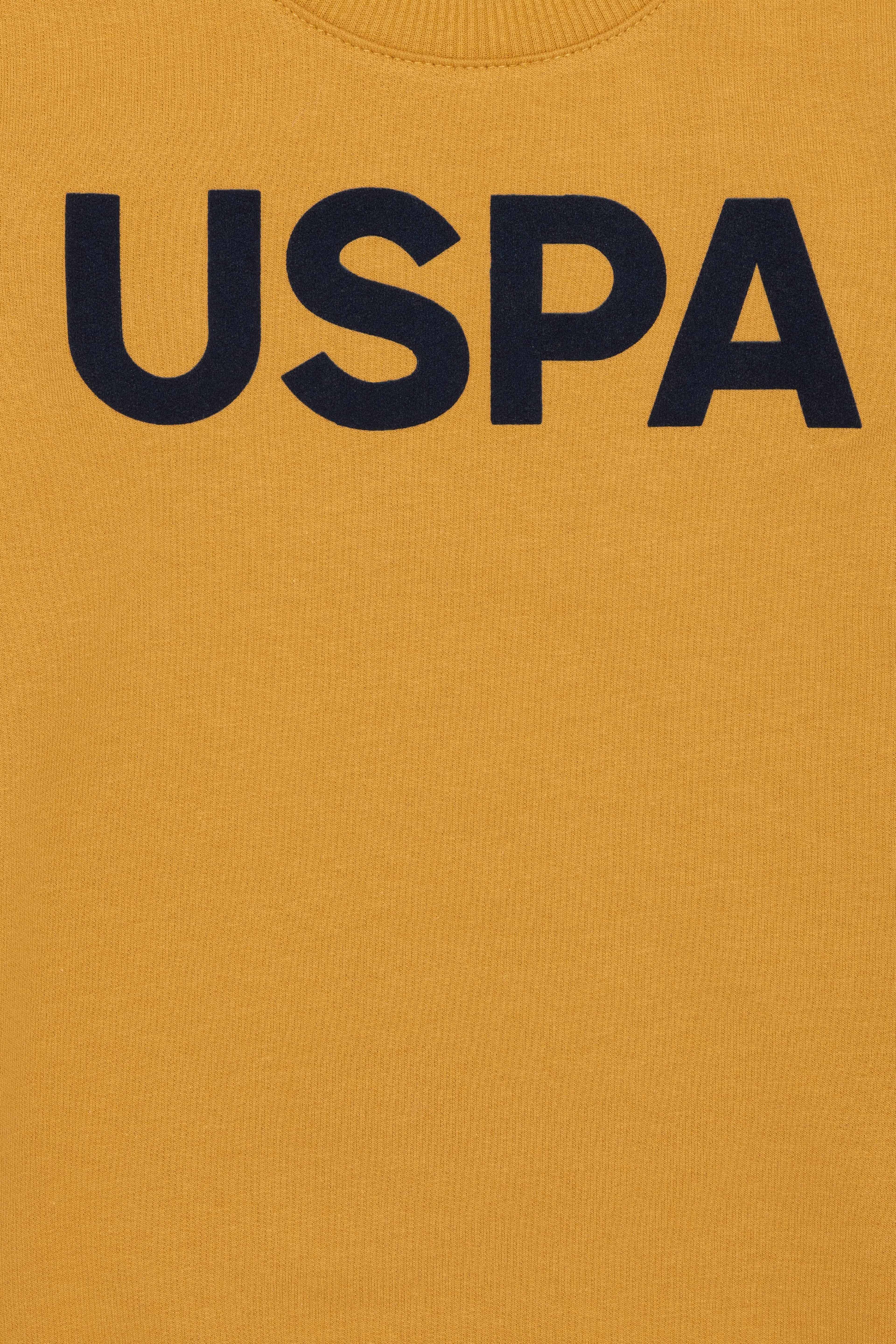 Çocuk Safran Basic Bisiklet Yaka Sweatshirt - Image 3