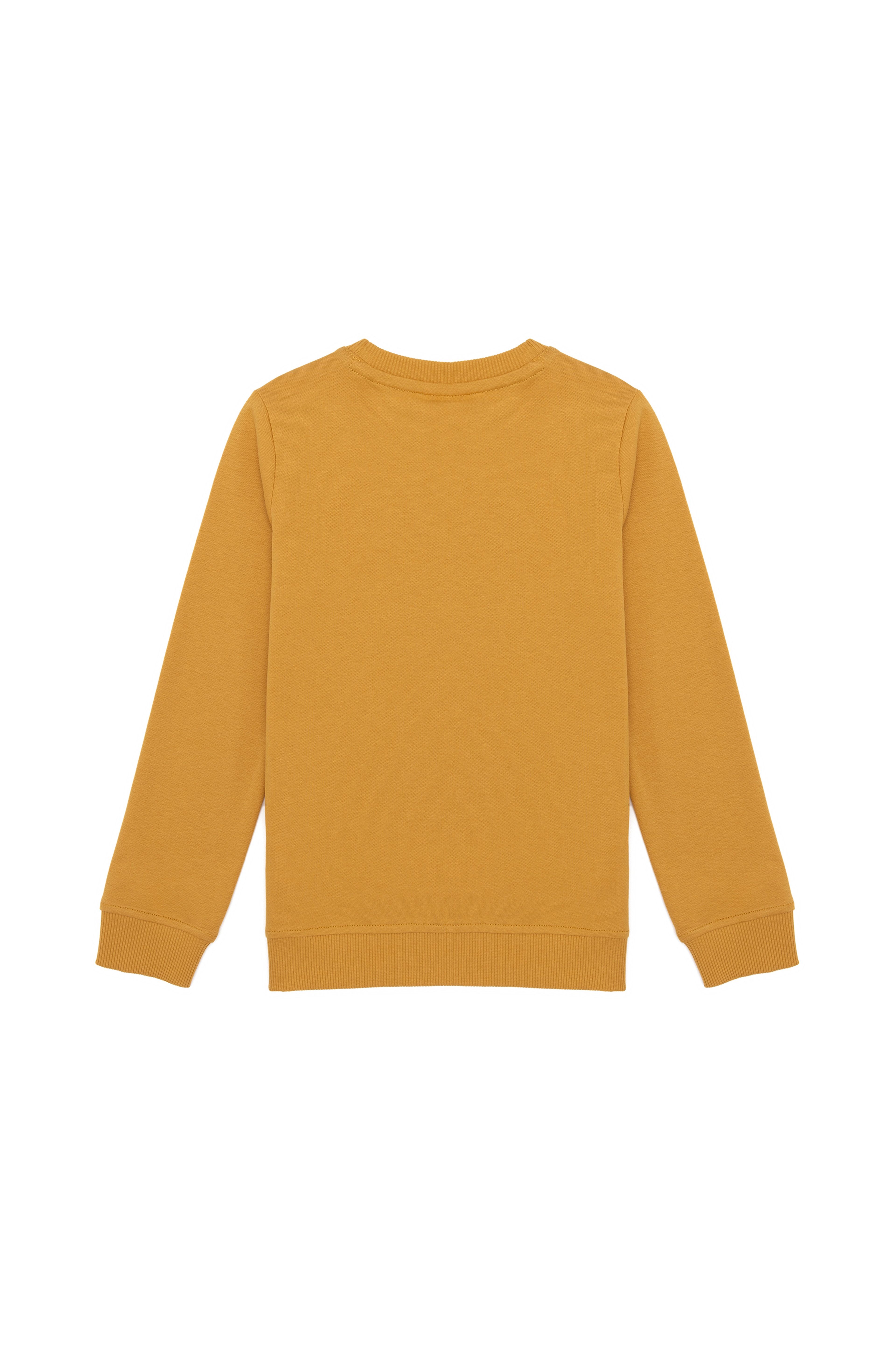Çocuk Safran Basic Bisiklet Yaka Sweatshirt - Image 2