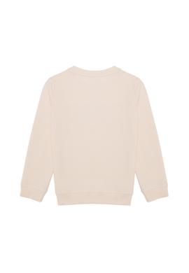 Erkek Çocuk Ekru Basic Sweatshirt - 50260645093