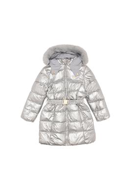 Kız Çocuk Gri Kaban - 50252883040