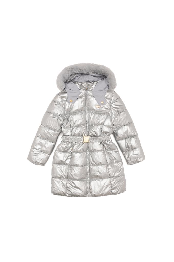 Kız Çocuk Gri Kaban