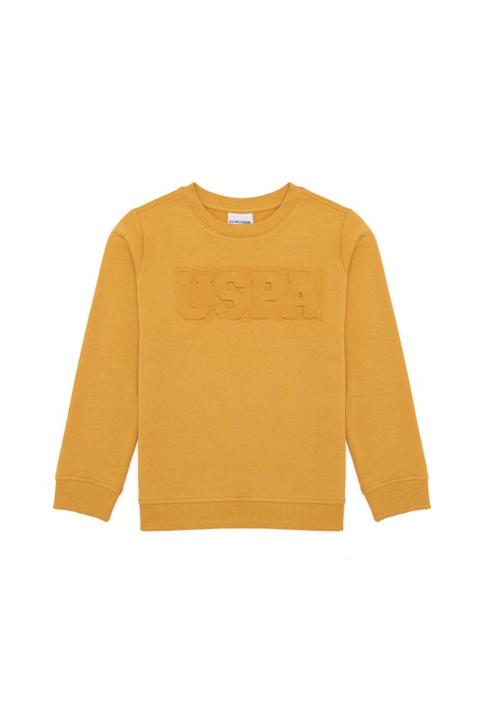 Erkek Çocuk Safran Basic Sweatshirt