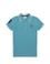 Erkek Çocuk Turkuaz Basic Polo Yaka Tişört