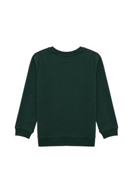 Çocuk Yeşil Basic Bisiklet Yaka Sweatshirt - 50254505078