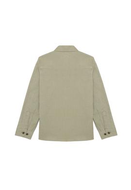 Erkek Çocuk Haki Uzun Kollu Basic Gömlek - 50254280037