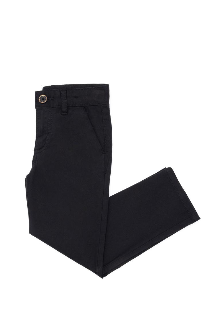 Erkek Çocuk Siyah Kanvas Pantolon