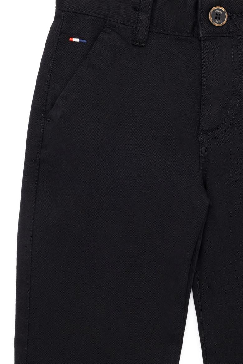 Erkek Çocuk Siyah Kanvas Pantolon - 50260845023