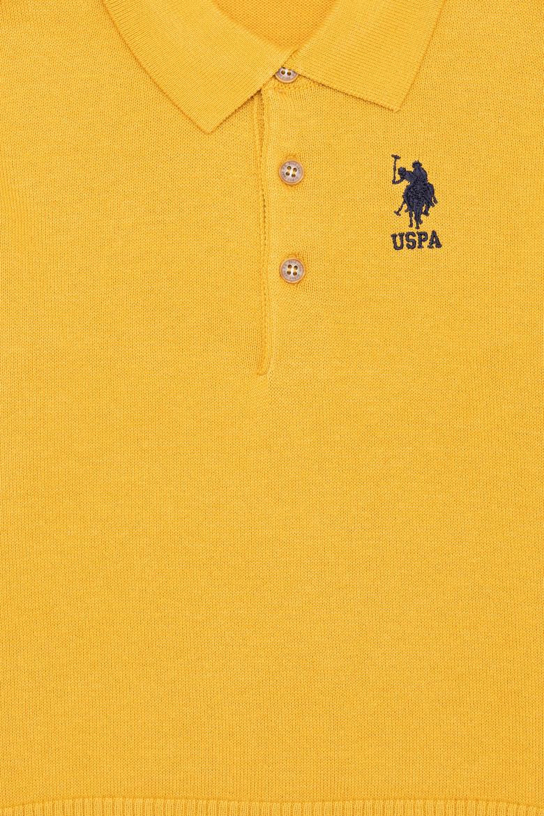 Erkek Çocuk Safran Polo Yaka Kazak - 50258071016