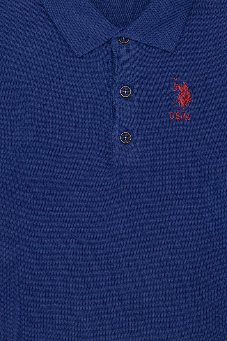 Erkek Çocuk Lacivert Polo Yaka Kazak - 50258071002