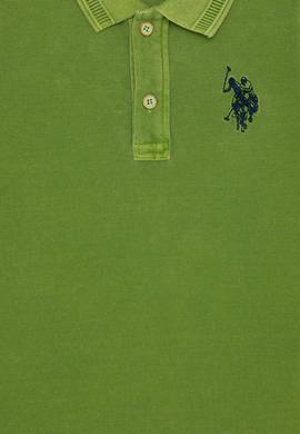 Erkek Çocuk Yeşil Polo Yaka Tişört - 50245075096