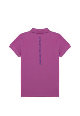 Erkek Çocuk Menekşe Polo Yaka Tişört - 50249579015