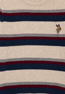 Erkek Çocuk Taş Melanj Bisiklet Yaka Triko Kazak - 50258215018