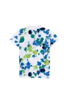 Erkek Çocuk Beyaz Polo Yaka Tişört - 50253256011