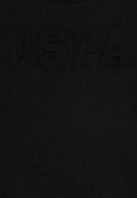 Çocuk Siyah Basic Bisiklet Yaka Sweatshirt - 50260645049