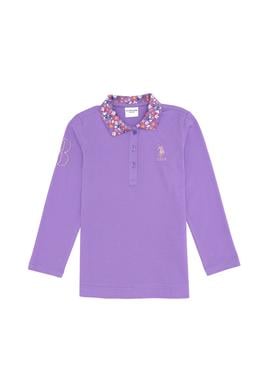 Çocuk Lila Basic Sweatshirt - 50256030045