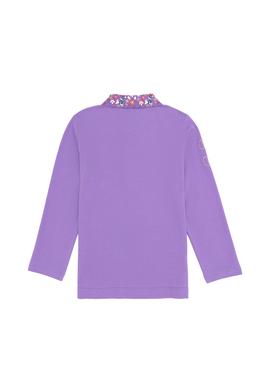 Çocuk Lila Basic Sweatshirt - 50256030045