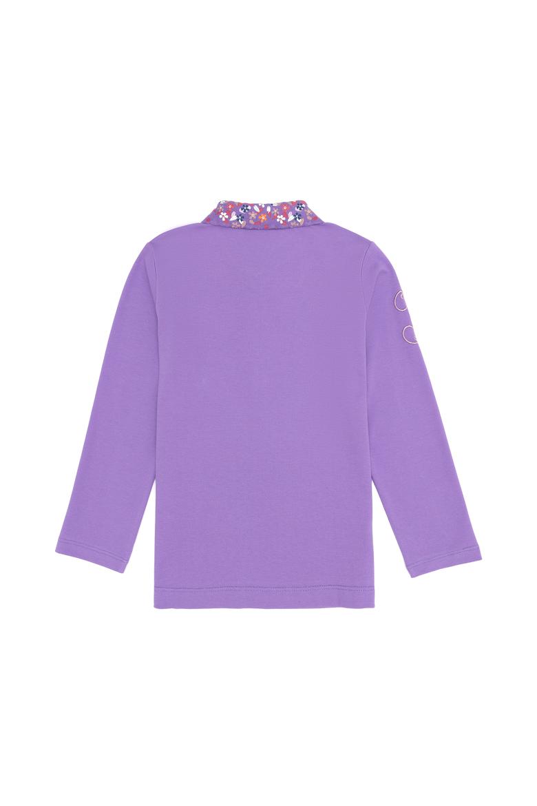 Çocuk Lila Basic Sweatshirt - 50256030045