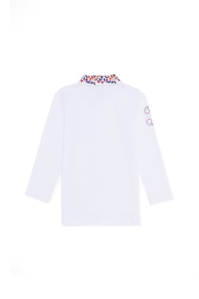 Çocuk Beyaz Basic Sweatshirt