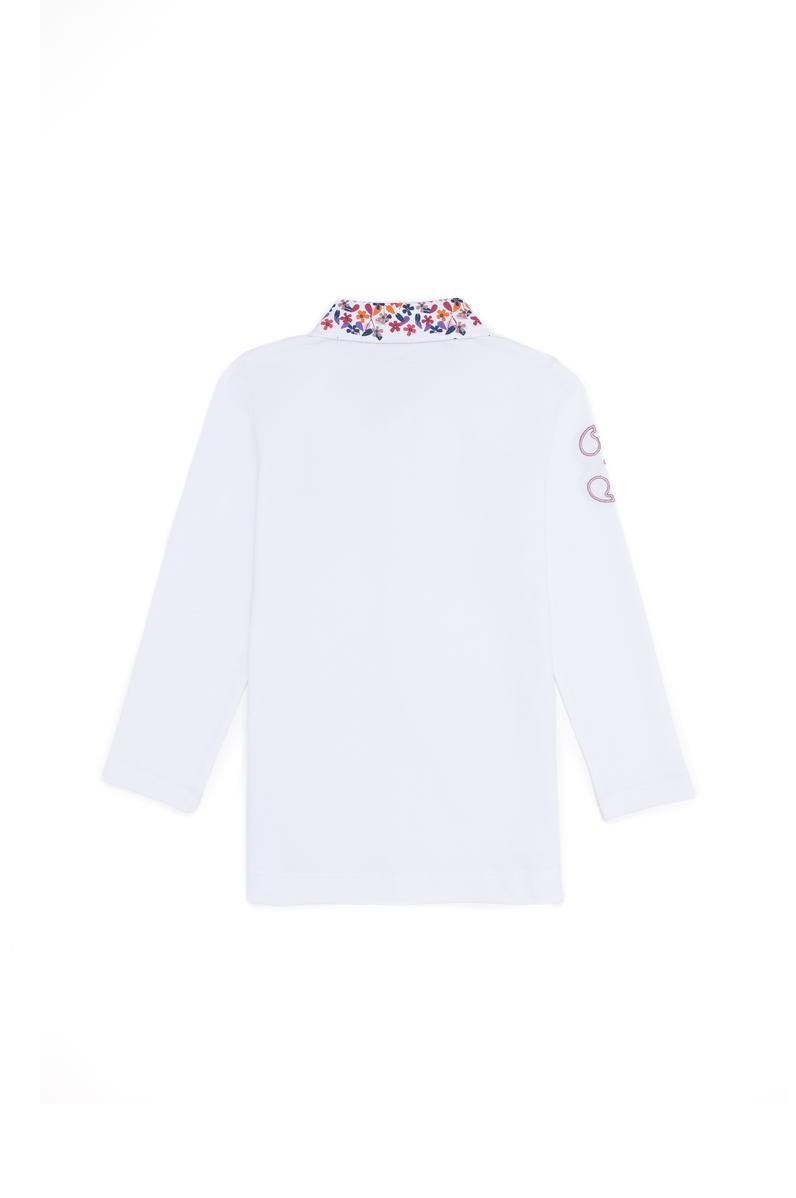 Çocuk Beyaz Basic Sweatshirt