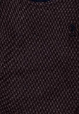 Çocuk Kiremit Bisiklet Yaka Sweatshirt - 50256385010