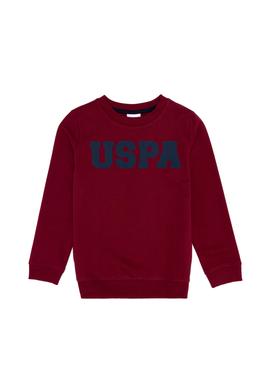 Erkek Çocuk Vişne Basic Sweatshirt - 50260644057