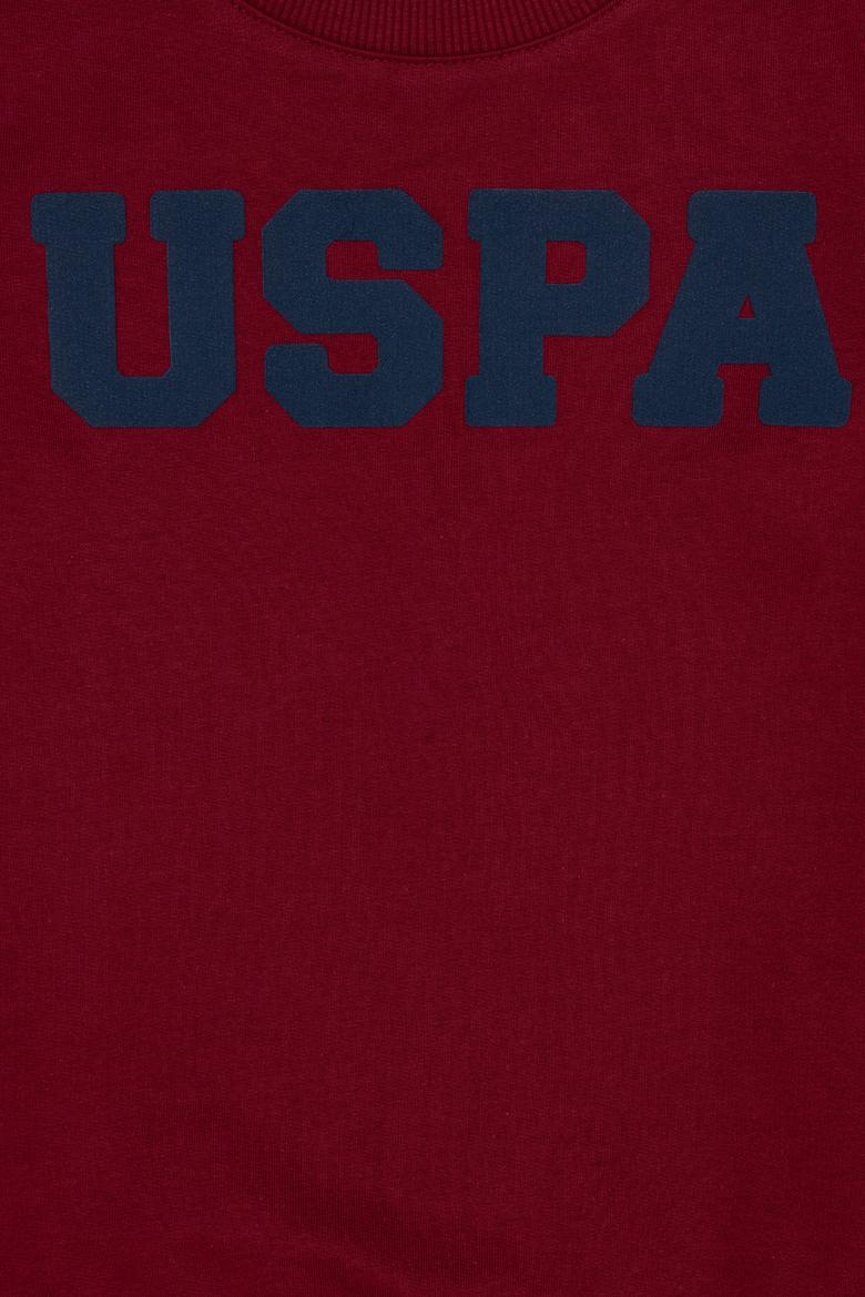 Erkek Çocuk Vişne Basic Sweatshirt - 50260644057