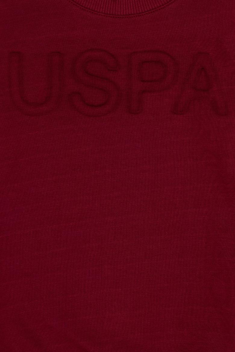 Erkek Çocuk Vişne Basic Sweatshirt - 50254506047