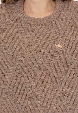 Kadın Camel Melanj Kazak - 50254292004