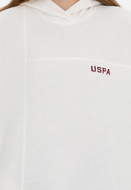 Kadın Ekru Kapüşonlu Sweatshirt - 50261256008