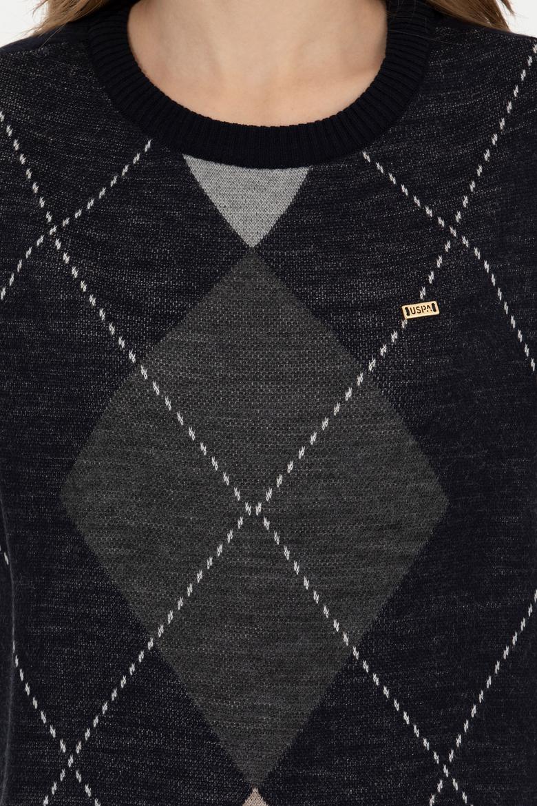 Kadın Lacivert Kazak - 50251896014