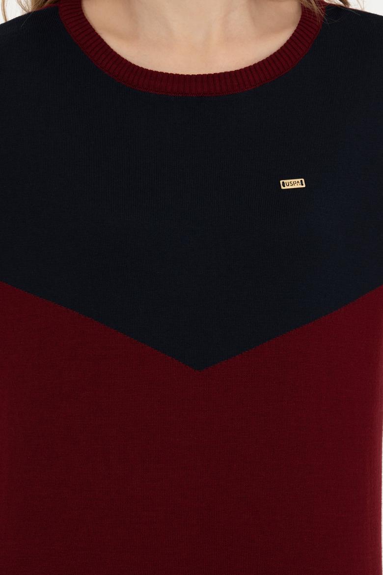 Kadın Bordo Kazak - 50253070006