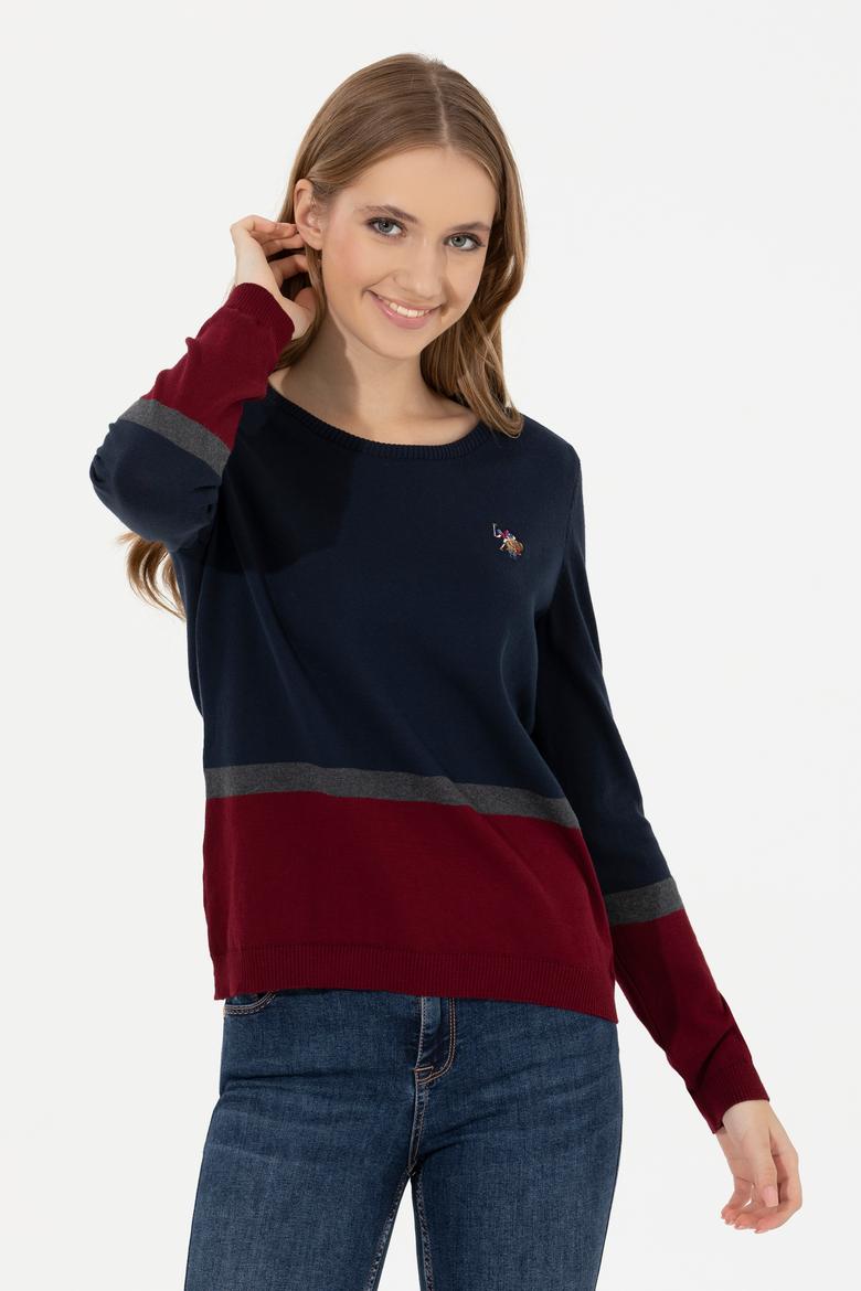 Kadın Lacivert Kazak