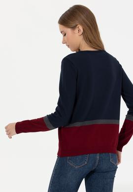 Kadın Lacivert Kazak - 50255661006