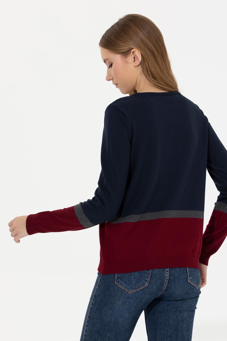 Kadın Lacivert Kazak - 50255661006