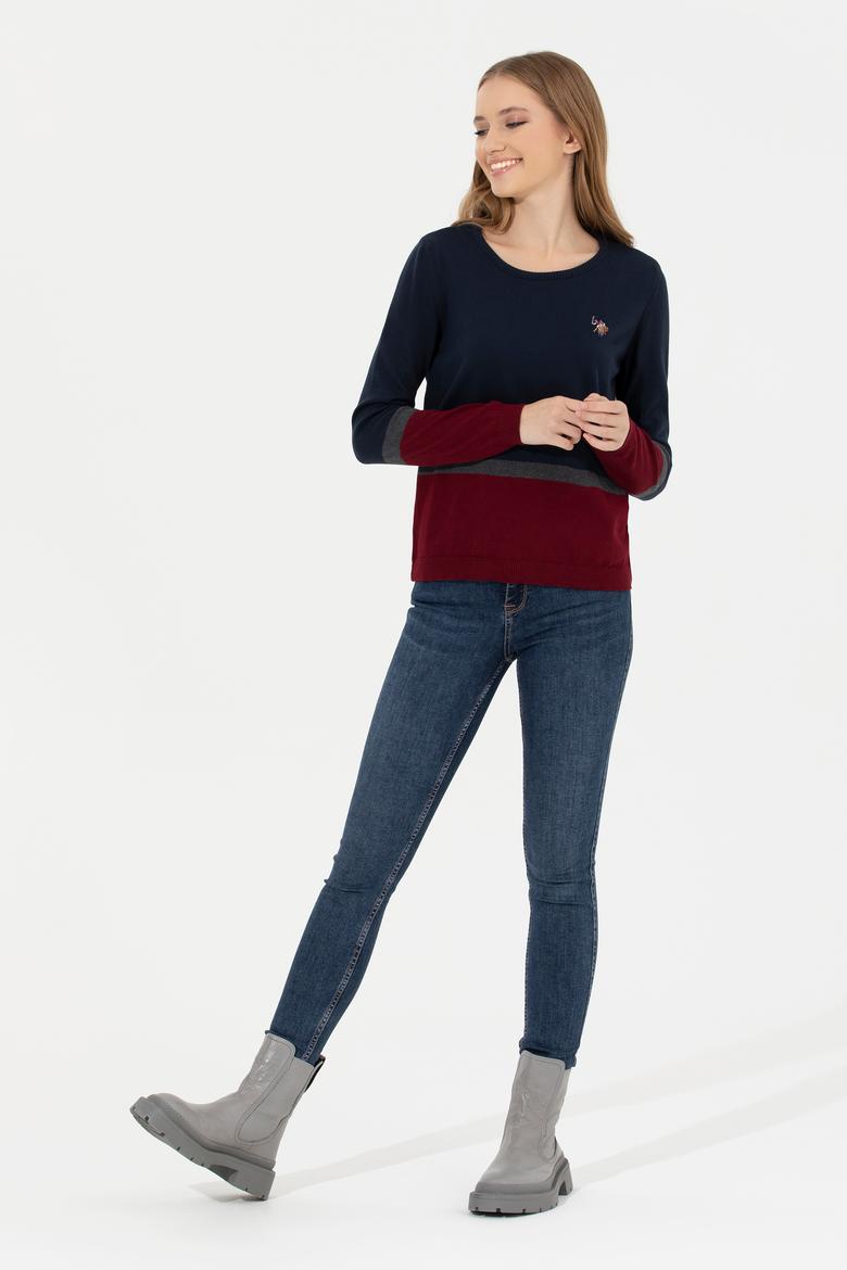 Kadın Lacivert Kazak - 50255661006