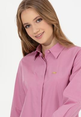 Kadın Manolya Uzun Kollu Gömlek - 50262276028