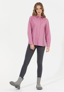 Kadın Manolya Uzun Kollu Gömlek - 50262276028