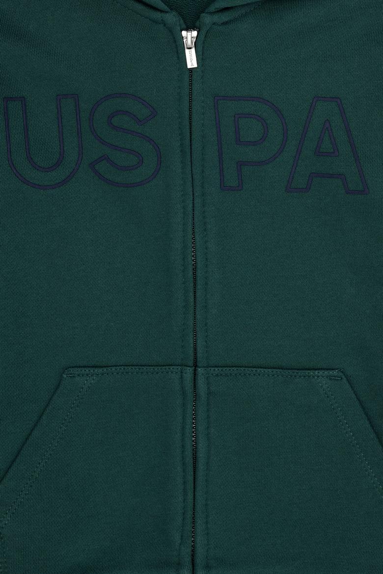 Erkek Çocuk Yeşil Basic Sweatshirt - 50254533068