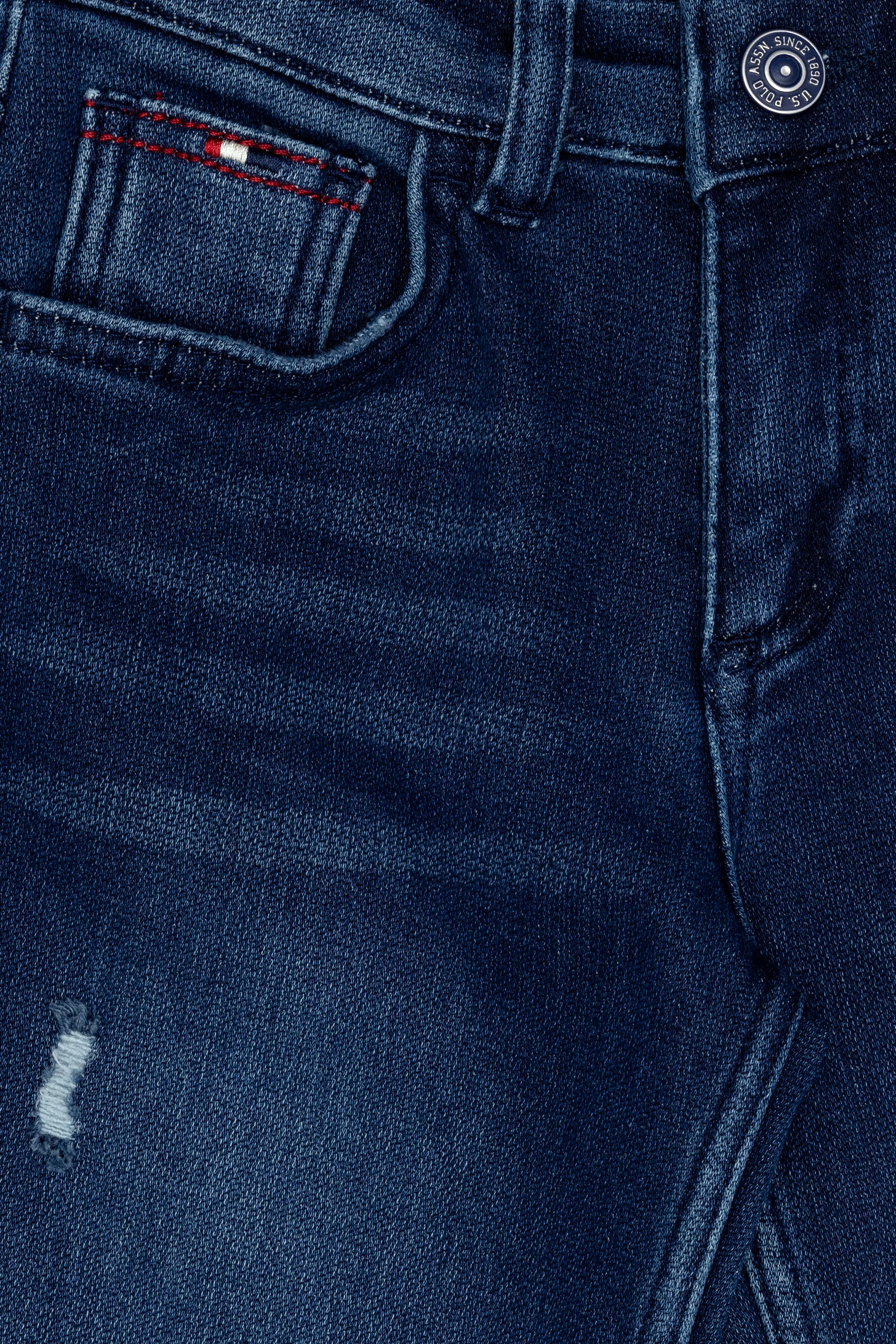 Erkek Çocuk Mavi Jean Pantolon - Image 4