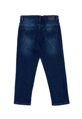 Erkek Çocuk Mavi Jean Pantolon - 50253075017