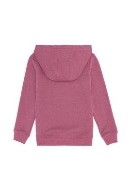 Çocuk Koyu Pembe Kapüşonlu Sweatshirt - 50253779056