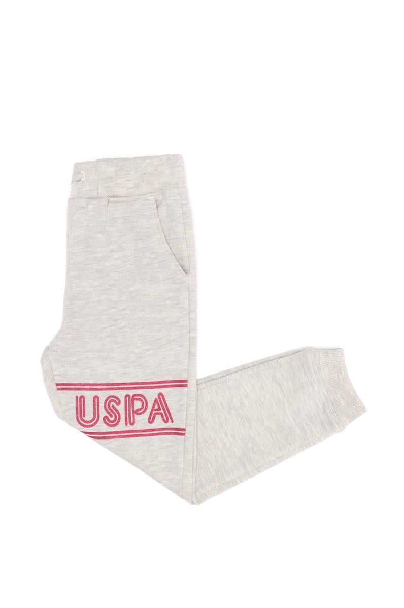 Çocuk Bej Melanj Eşofman Altı