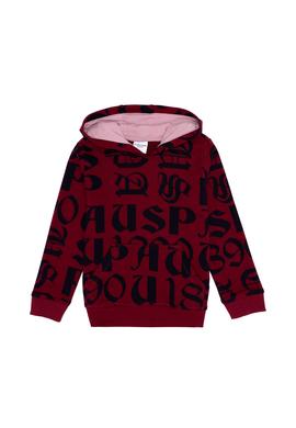 Çocuk Vişne Kapüşonlu Sweatshirt - 50256401017