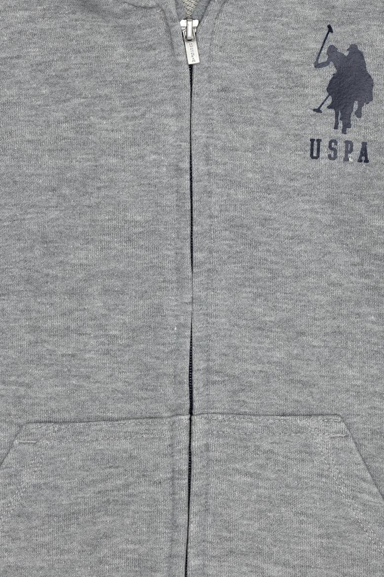 Erkek Çocuk Gri Melanj Sweatshirt - 50253775015